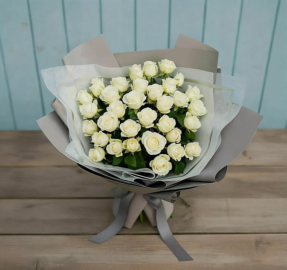 Букет Белоснежная нежность в Подосиновец