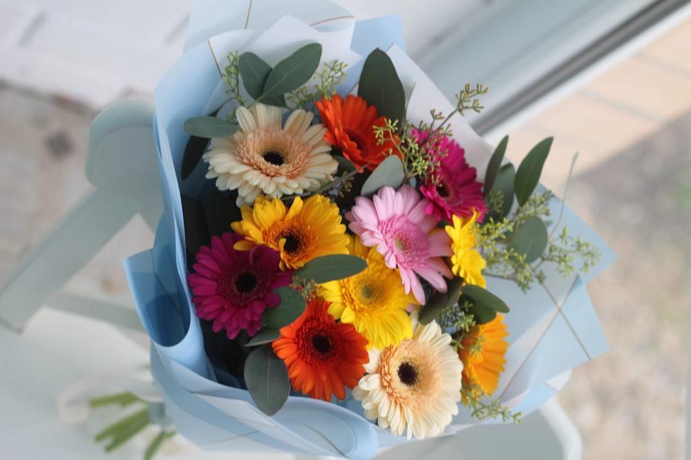 Букет цветов из: Герберы в Подосиновец