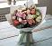 Букет цветов из: Розы, Лизиантусы и Гвоздики в Подосиновец