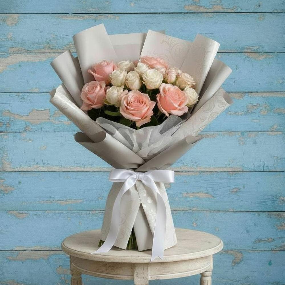Букет цветов из: Розы в Подосиновец