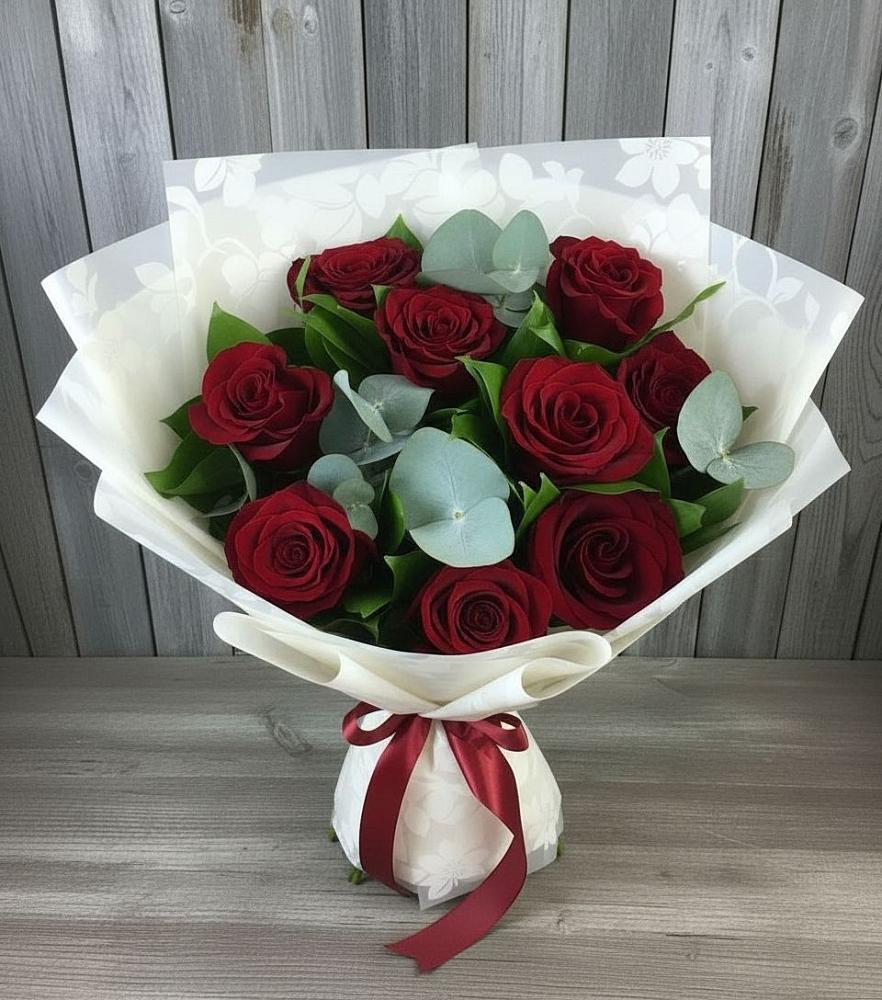 Букет цветов из: Розы в Подосиновец