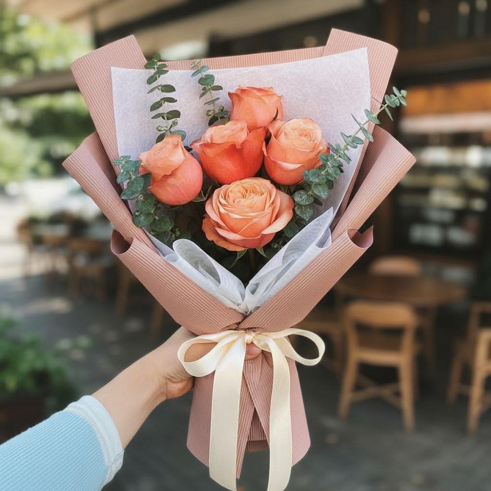 Букет цветов из: Розы в Подосиновец