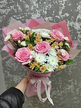 Букет цветов из:  Гвоздики, Орхидеи и Розы #REPLACE_PRED# Подосиновец