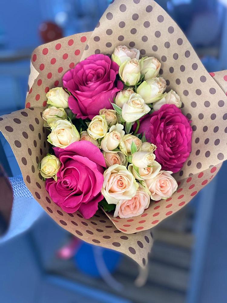 Букет цветов из: Розы в Подосиновец