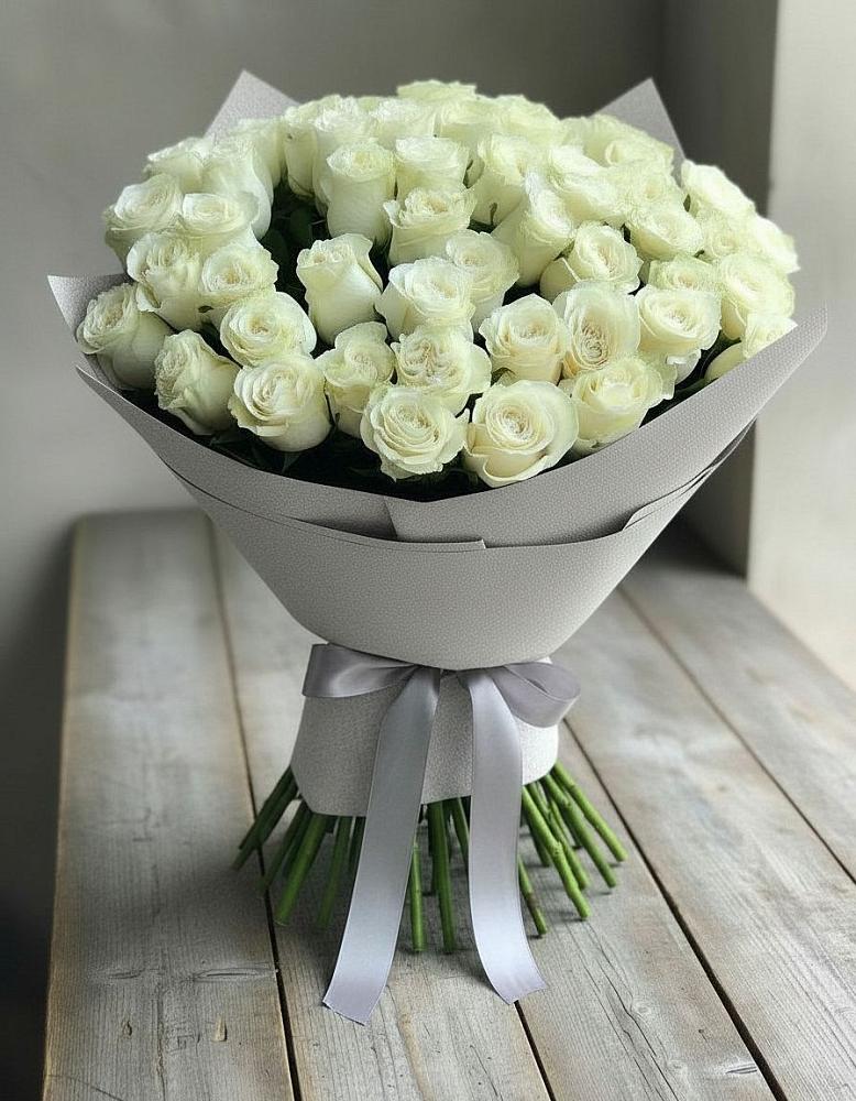 Букет 35 Белых роз в Подосиновец