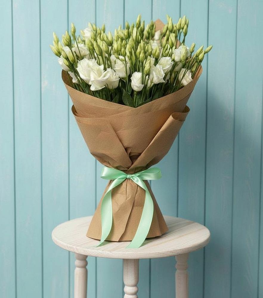 Букет цветов из: Лизиантусы в Подосиновец