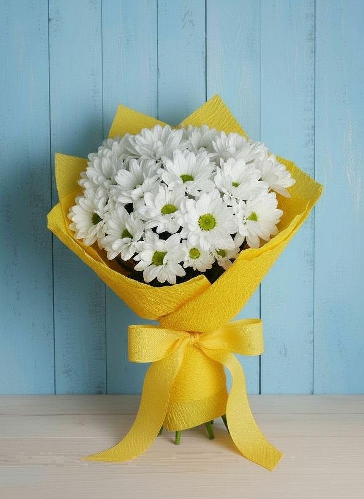 Букет цветов из: Хризантемы в Подосиновец