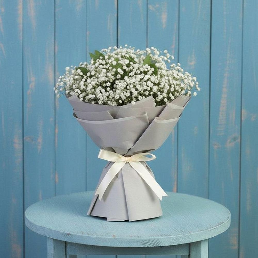 Букет цветов из: Гипсофила в Подосиновец