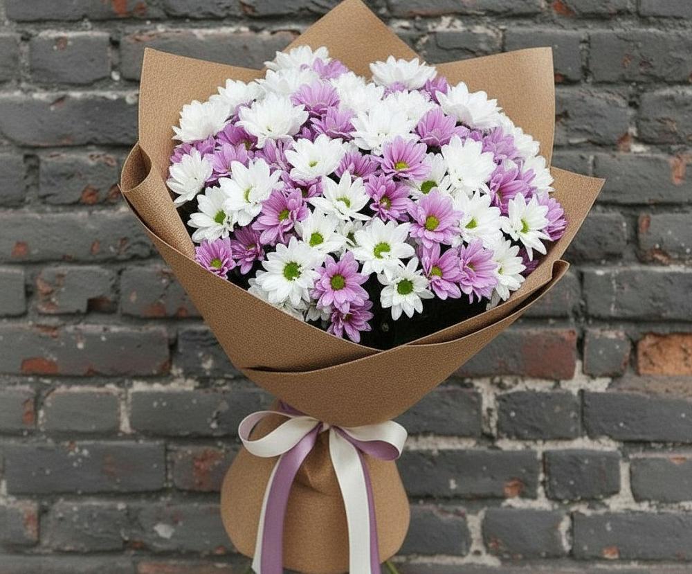 Букет цветов из: Хризантемы в Подосиновец