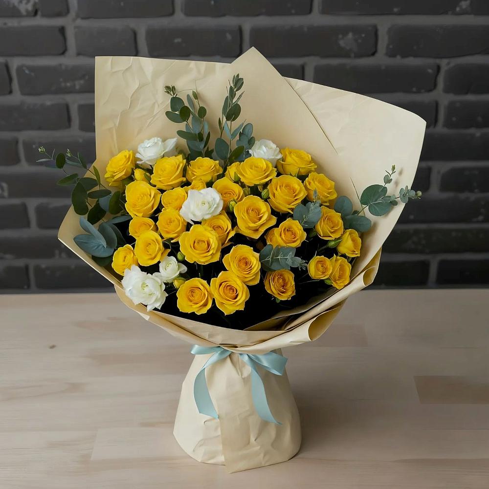 Букет цветов из: Розы в Подосиновец