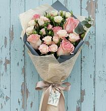 Букет цветов из:  Розы #REPLACE_PRED# Подосиновец