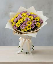 Букет цветов из:  Хризантемы в Подосиновец
