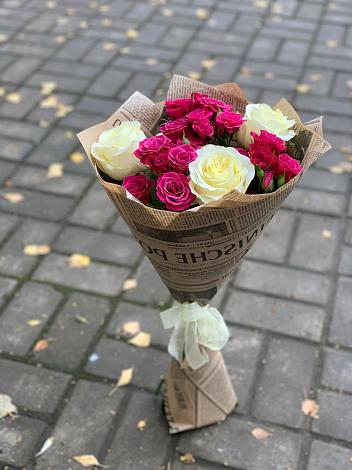 Букет цветов из: Розы в Подосиновец