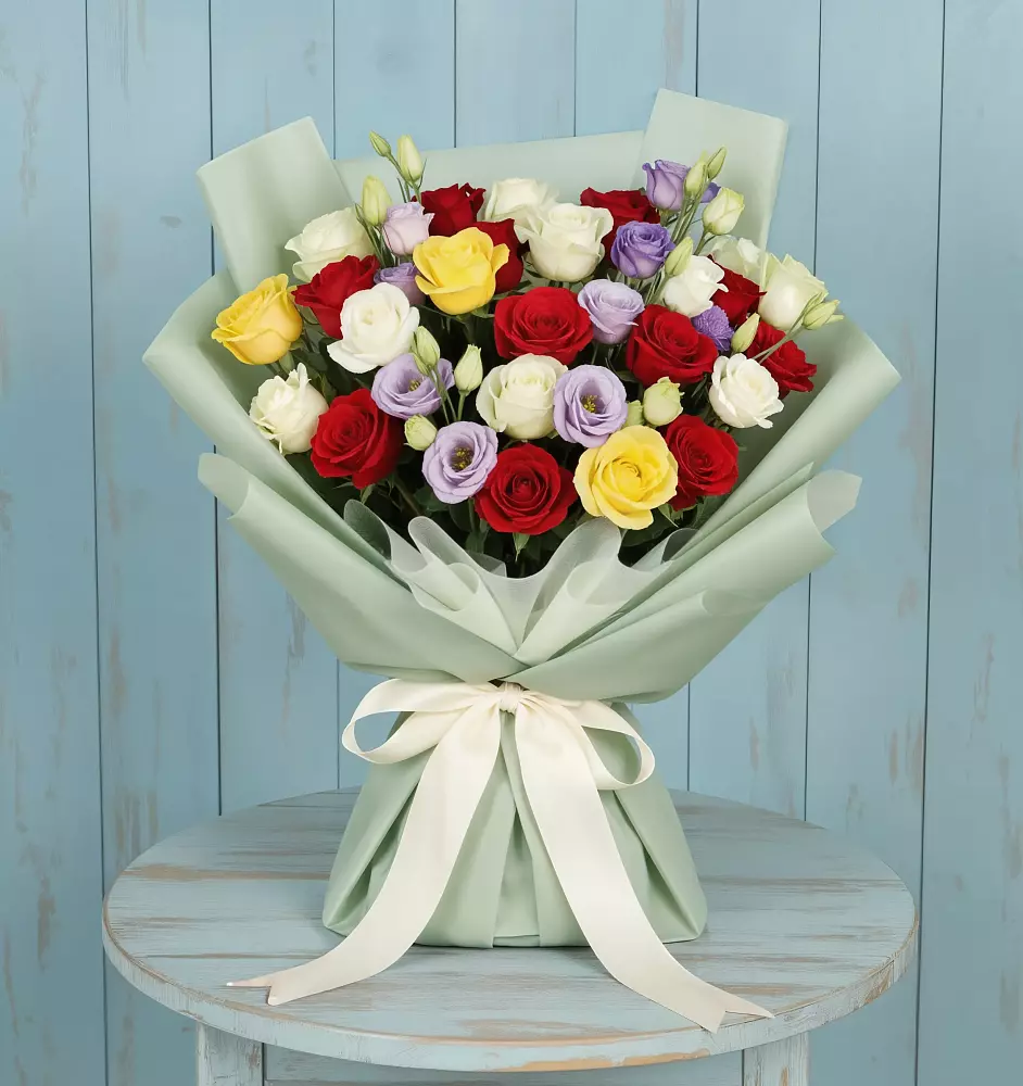 Букет цветов из: Розы в Подосиновец