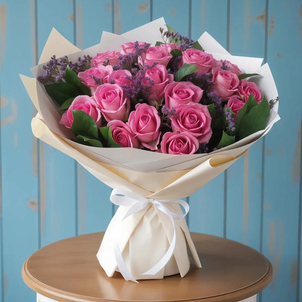 Букет цветов из: Розы в Подосиновец