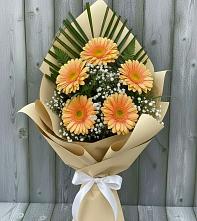 Букет цветов из:  Герберы в Подосиновец
