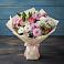 Букет цветов из: Хризантемы, Альстромерии и Розы в Подосиновец